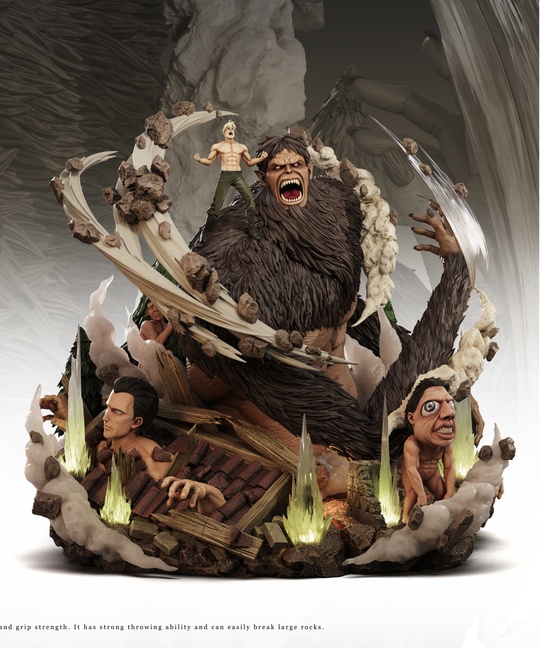 Zeke Yeager & Beast Titan от Freedom Studio