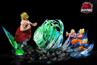 Фигурка Son Goku, Broly, Son Gohan, Son Goten, Transparent ball от Kylin Studio Версия D