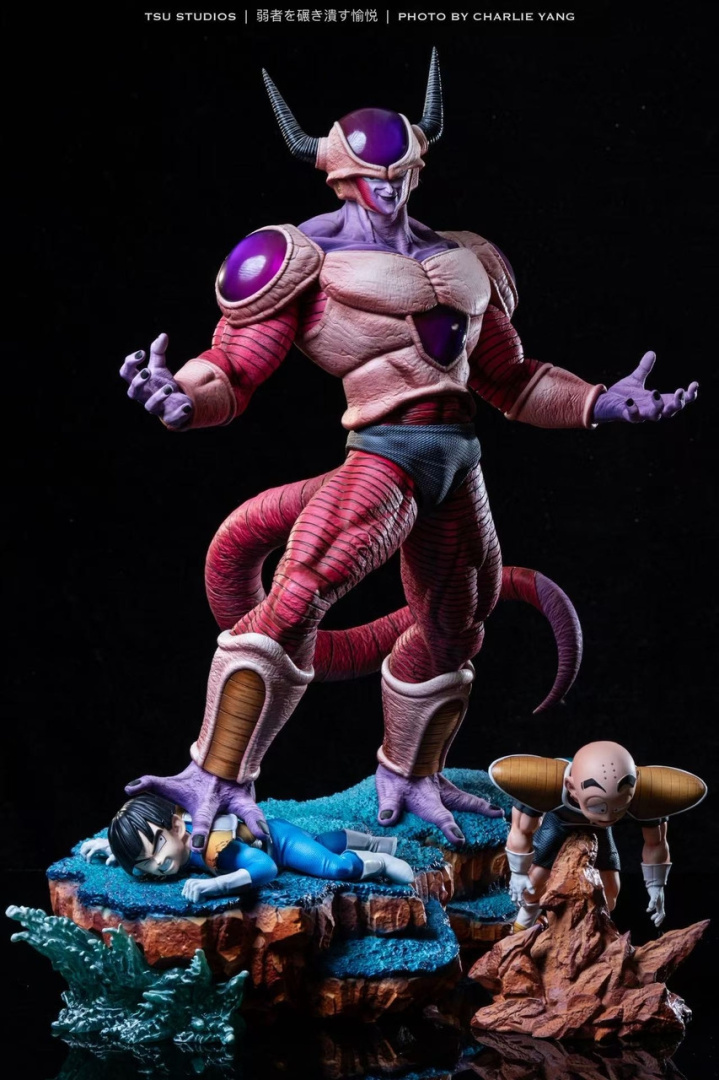 Фигурка Frieza, Krillin, Son Gohan от Tsu Studio Делюкс версия
