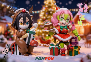 Фигурка Kanroji Mitsuri, Mitsuri Kanroji, Obanai Iguro от PomPon Studio Версия C
