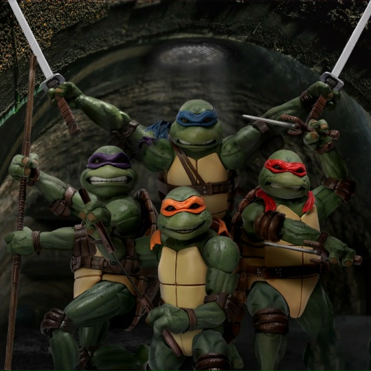 Michelangelo, Donatello, Raphael, Leonardo от Mezco Studio