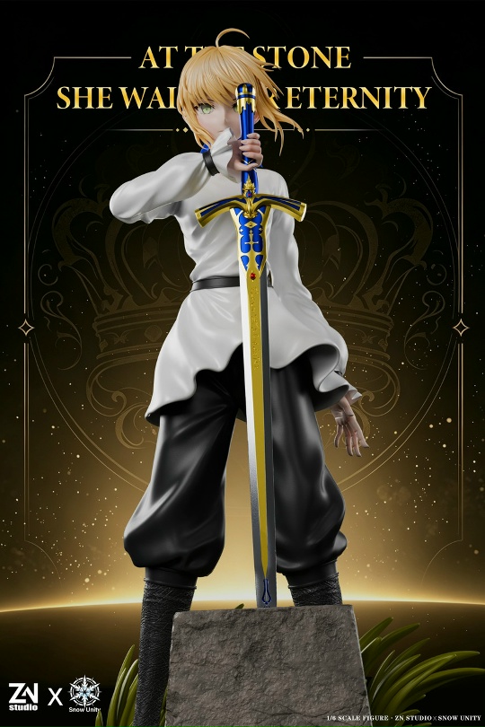 Фигурка Saber от zn studio, Snow Unity Studio