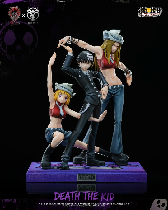 Фигурка Patricia Thompson (Patty), Death the Kid (Kid), Elizabeth Thompson (Liz) от Mask Studio & Weare A Design Studio Делюкс версия
