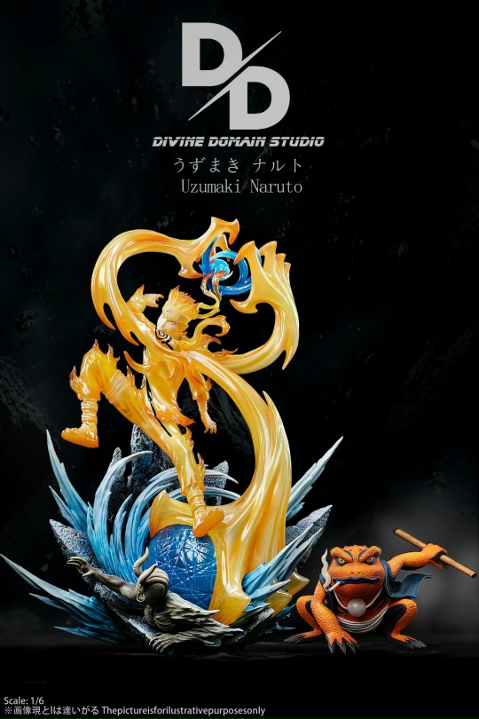 Фигурка Naruto Uzumaki, Gamabunta от Divine Domain Studio