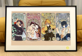 Фигурка Tanjirou Kamado, Zenitsu Agatsuma, Inosuke Hashibira, Nezuko Kamado от Starry Sky Studio