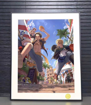 Фигурка Luffy Monkey D., Sabo, Portgas D. Ace от H2 Studio