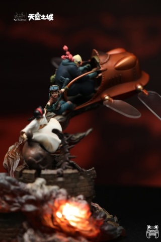 Фигурка Pazu, Sheeta, Dora от ShenYin Studio