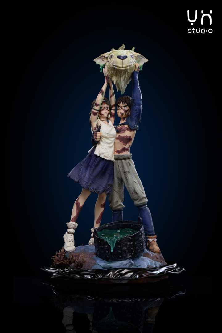 Фигурка San, Ashitaka, Shishigami от YH Studio