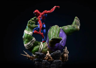 Фигурка Spider Man, Hulk от Iron Studios