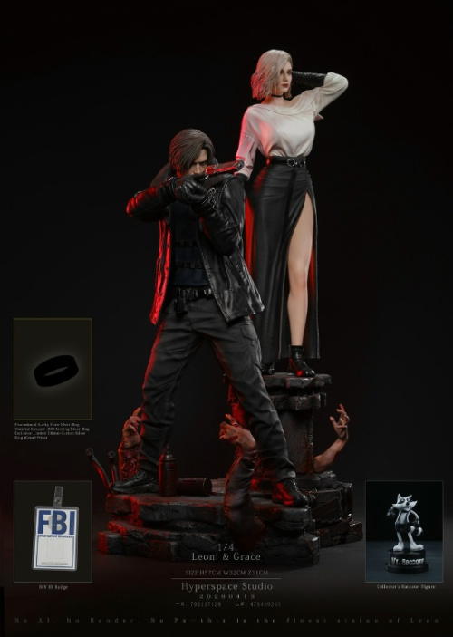 Leon Scott Kennedy, Grace Ashcroft от Hyperspace Studio