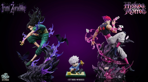 Фигурка Killua Zoldyck, Illumi Zoldyck, Hisoka Morou от ICY Studio Сет из трёх