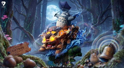 Фигурка Totoro, Cat Bus, Mei Kusakabe, Satsuki Kusakabe от Seven Studio