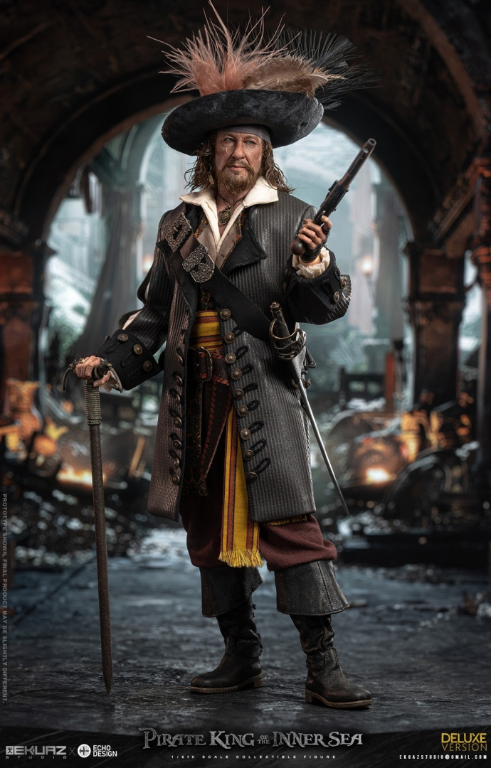 Фигурка Captain Hector Barbossa от EKUAZ, ECHO DESIGN Studio Версия B