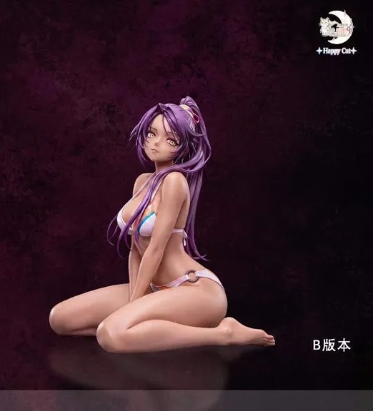 Фигурка Shihouin Yoruichi от Happy Cat Studio Версия B (В купальнике)