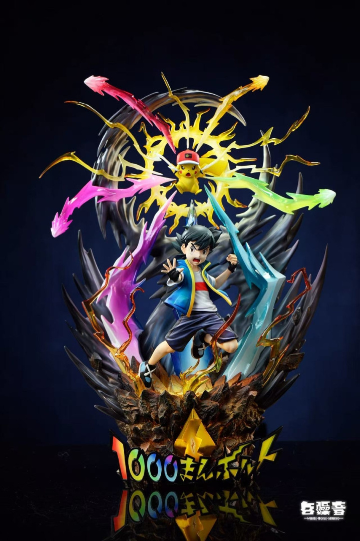 Ash Ketchum, Pikachu от White Noise Studio