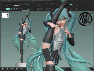 Hatsune Miku от MoKu Studio