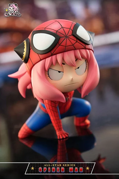 Фигурка Anya Forger от GuluGulu Studio Красно-синяя версия 1/6