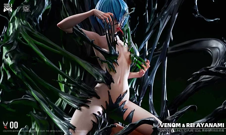 Фигурка Venom, Ayanami Rei от Ready Player 1 Studio, Dark Star Studio