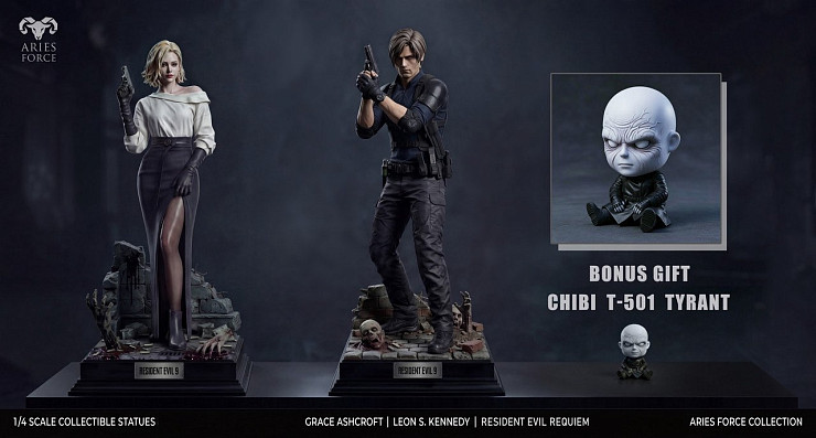 Leon Scott Kennedy, Grace Ashcroft от Aries Force Studio