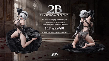 Фигурка 2B от Mori Isle Studio