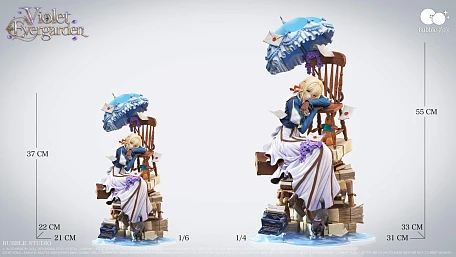 Фигурка Violet Evergarden от Bubble Studio Масштаб 1/4