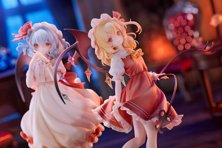 Фигурка Remilia Scarlet, Flandre Scarlet от LLK Studio Версия с Фландр