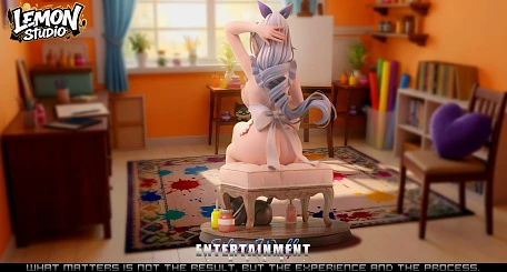 Фигурка Silver Wolf от Lemon Studio