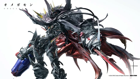 Фигурка Omegamon Zwart Defeat от Cross Studio
