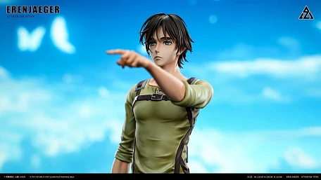 Фигурка Eren Jaeger от AZ Studio Версия D: персонаж с двумя головами (игра + аниме)