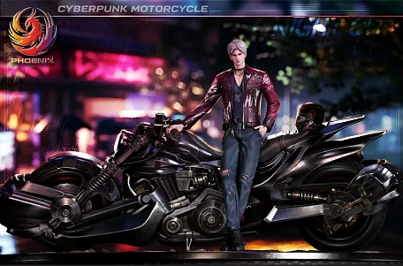 Фигурка Sylus от Phoenix Studio Sylus + Мотоцикл