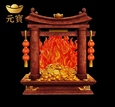 Фигурка Calcifer от Yuan Bao Studio