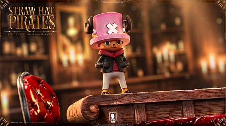 Фигурка Chopper, Monkey D. Luffy, Nami, Roronoa Zoro, Nico Robin, Brook, Usopp, Sanji Vinsmoke, Franky от Big Feeler Studio