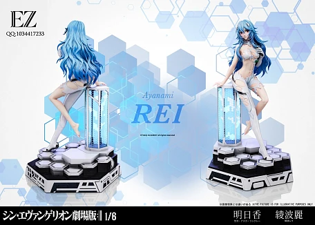 Фигурка Asuka Langley Soryu, Ayanami Rei от EZ Studio Версия с Рей