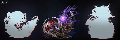 Фигурка Gojo Satoru, Toji Fushiguro от Kol brother Studio, Yingfa Studio