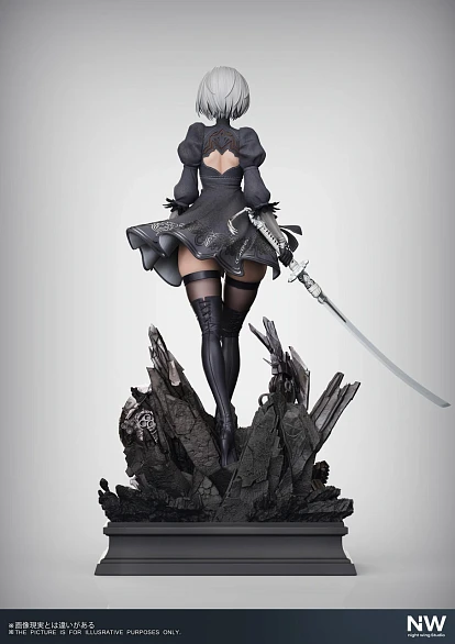 Фигурка 2B от Night Wing Studio Делюкс версия (1/6)