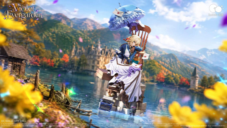 Фигурка Violet Evergarden от Bubble Studio Масштаб 1/4