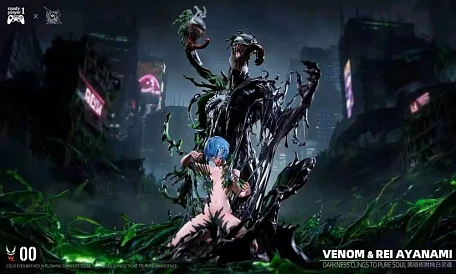 Фигурка Venom, Ayanami Rei от Ready Player 1 Studio, Dark Star Studio