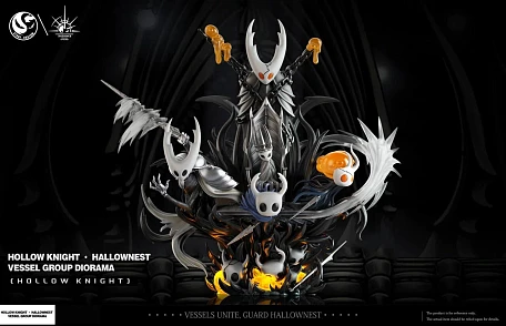 Фигурка Hornet, Hollow Knight, The Pale King, The Knight, Broken Vessel, Siblings от RD Radiance Studio, ST Custom