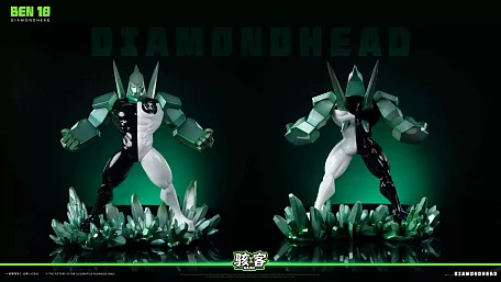 Фигурка Heatblast, Diamondhead от HAIKE Studio Алмаз