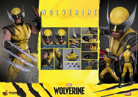 Фигурка Wolverine от Hot Toys Обычная версия