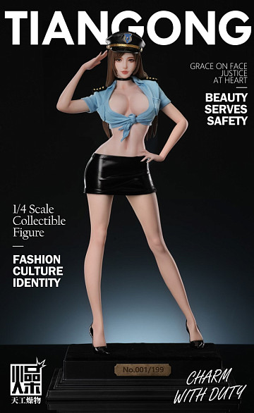 Фигурка Policewoman от TGZW Studio