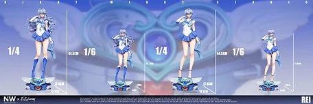 Фигурка Rei Ayanami, Asuka Langley Soryu от Night Wing Studio Набор из двух версий Рей (1/4)