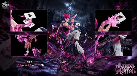 Фигурка Killua Zoldyck, Illumi Zoldyck, Hisoka Morou от ICY Studio Сет из трёх