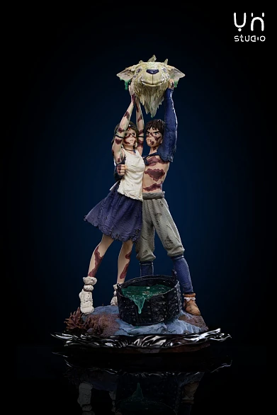 Фигурка San, Ashitaka, Shishigami от YH Studio