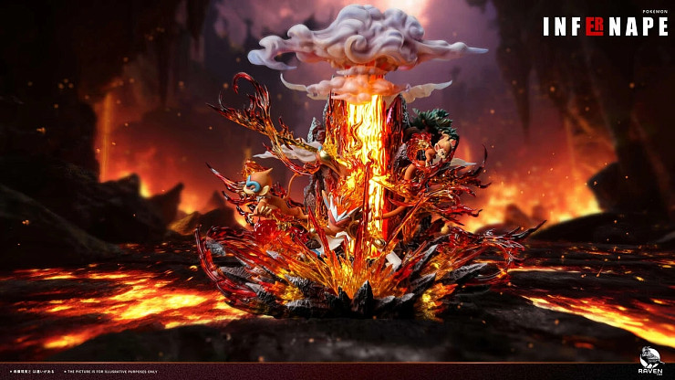 Фигурка Infernape от RAVEN Studio