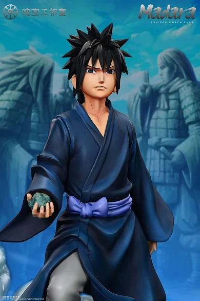Фигурка Madara Uchiha, Senju Hashirama от Ming Bao Studio Комплект с большой базой (套装)