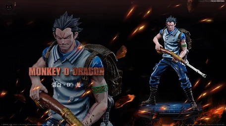 Фигурка Monkey D. Dragon от Black Studio