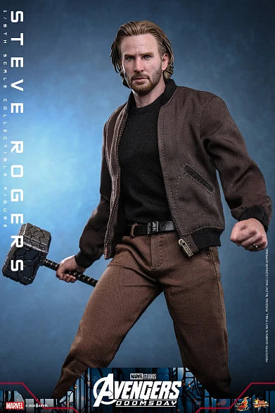 Фигурка Steve Rogers от Hot Toys Делюкс версия
