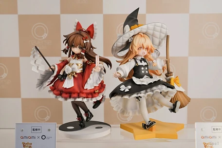 Фигурка Hakurei Reimu, Kirisame Marisa от AmiAmi, Inverse Studio Двойная версия