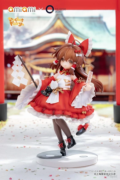 Фигурка Hakurei Reimu, Kirisame Marisa от AmiAmi, Inverse Studio Хакурей Рейму